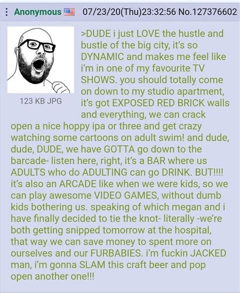 dude i just love the hustle and bustle|Anon lives in the big city (from r/greentext) : r/copypasta .